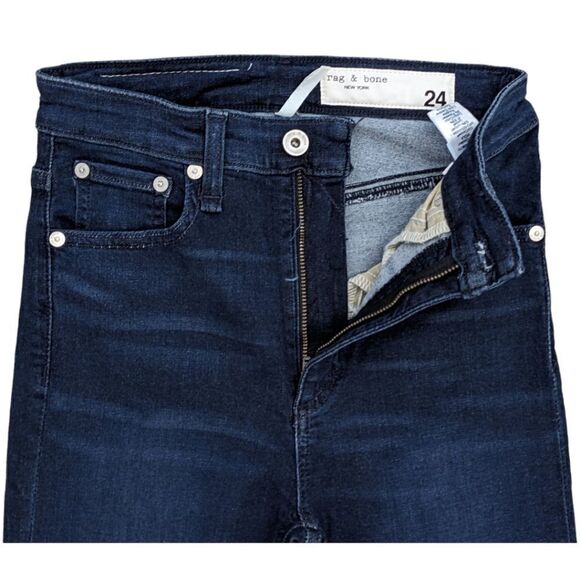 Rag & Bone Women's Nina High Rise Ankle Skinny in Viola Wash Size 24 NWT - Picture 4 of 8